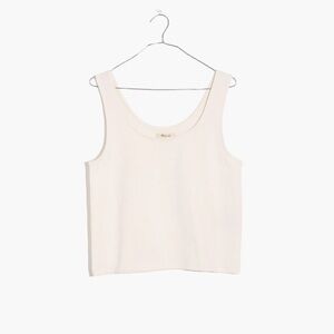 COPY - MADEWELL Boxy Crop Tank Top | NWT